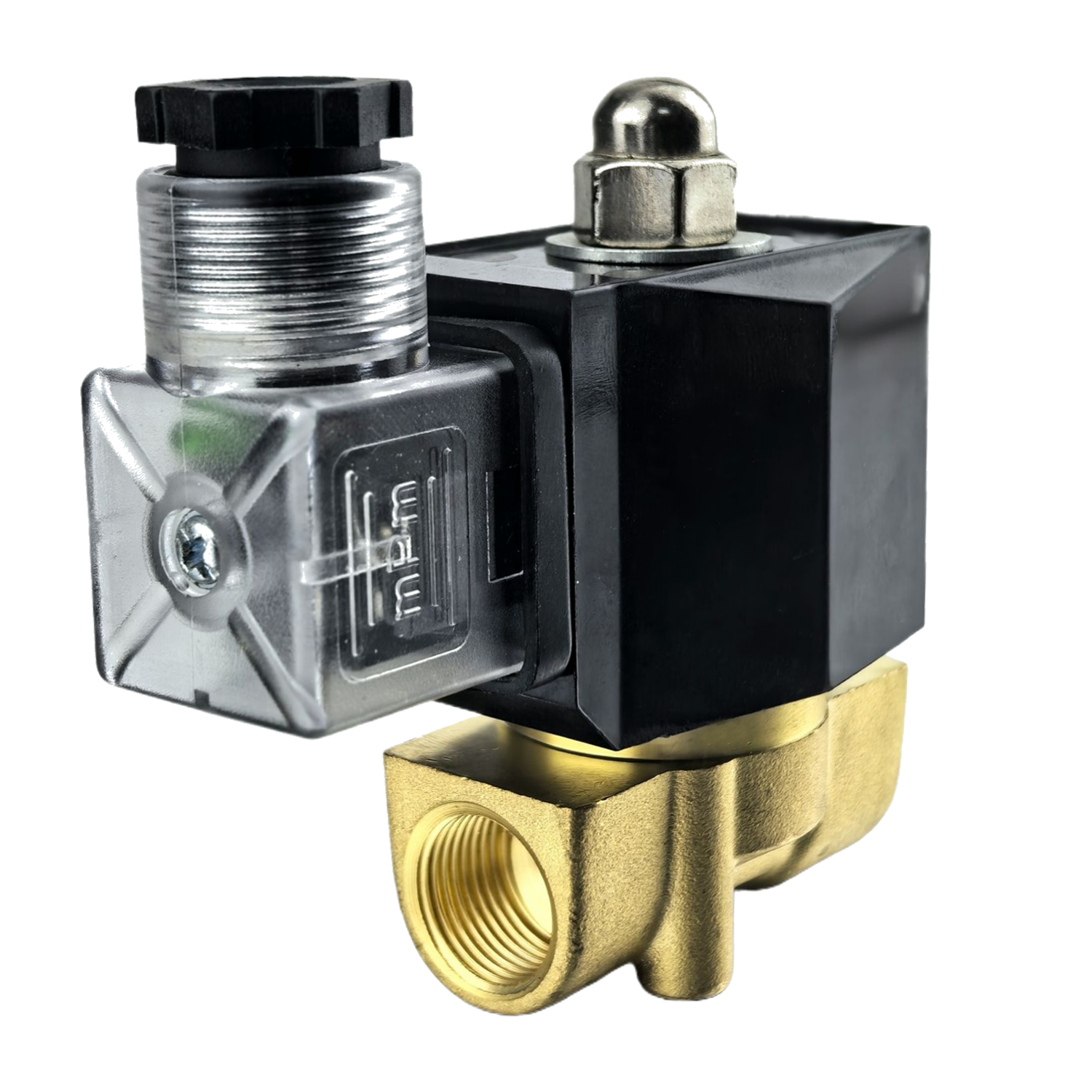 Brass Solenoid Valve: 2W040-10-D2-D